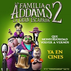 Promoción La familia Addams 2 en Xunqueira Cines de Cee