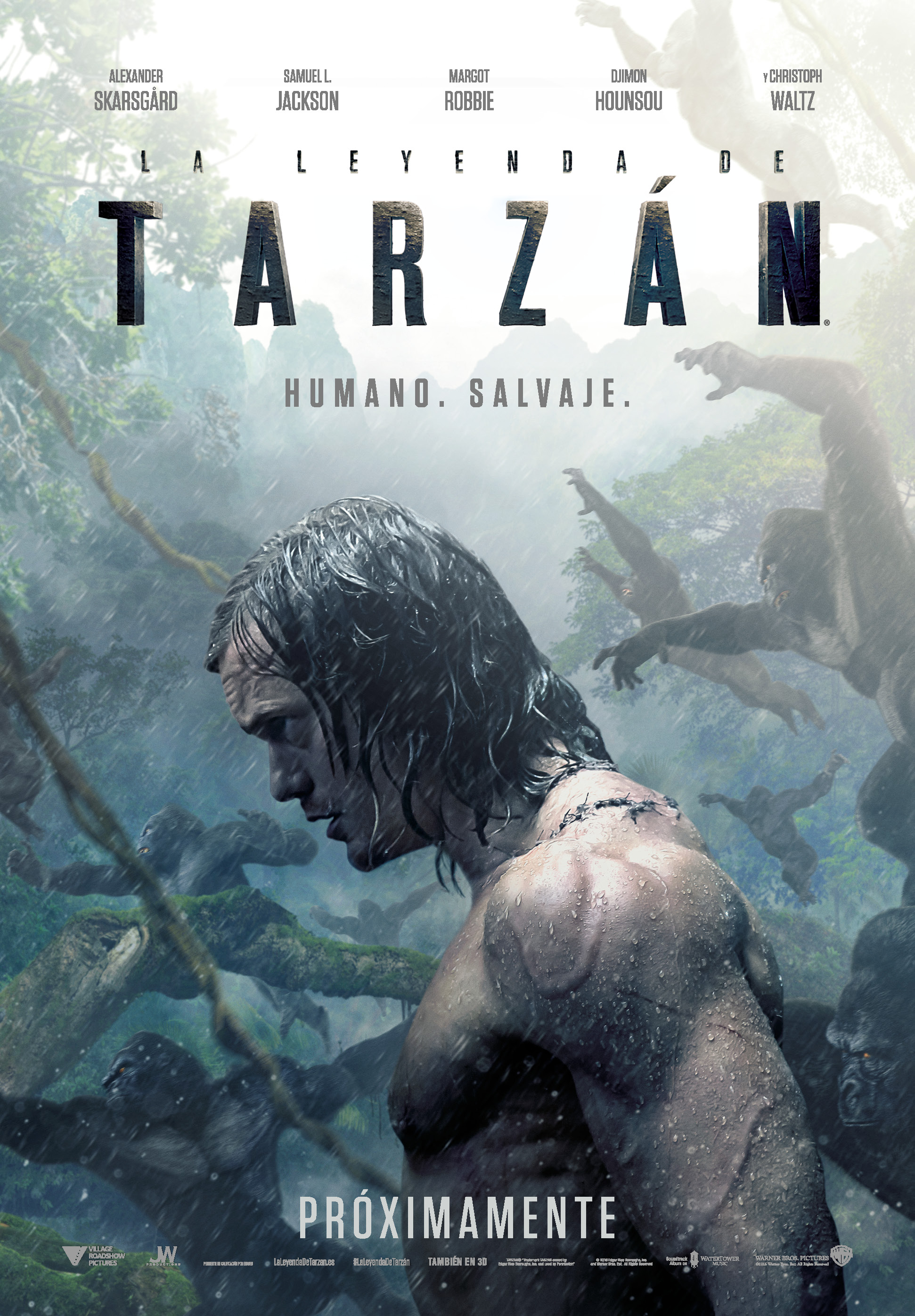 Película La leyenda de Tarzán en Xunqueira Cines de Cee