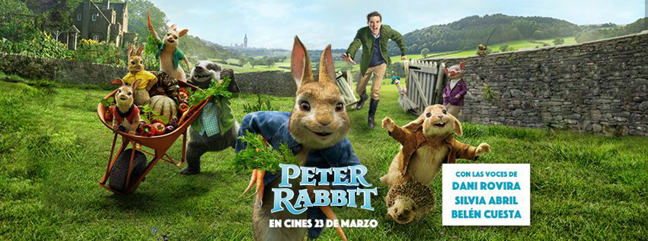 Peter Rabbit en Xunqueira Cines de Cee
