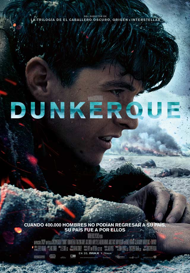 Película Dunkerque en Xunqueira Cines de Cee