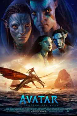 Película 3D Avatar: El sentido del agua en Xunqueira Cines de Cee