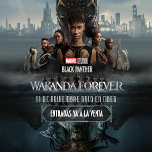 Promoción Black Panther: Wakanda forever en Xunqueira Cines de Cee