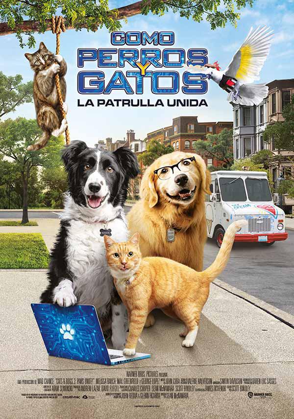 Película Como perros y gatos: La patrulla unida en Xunqueira Cines de Cee