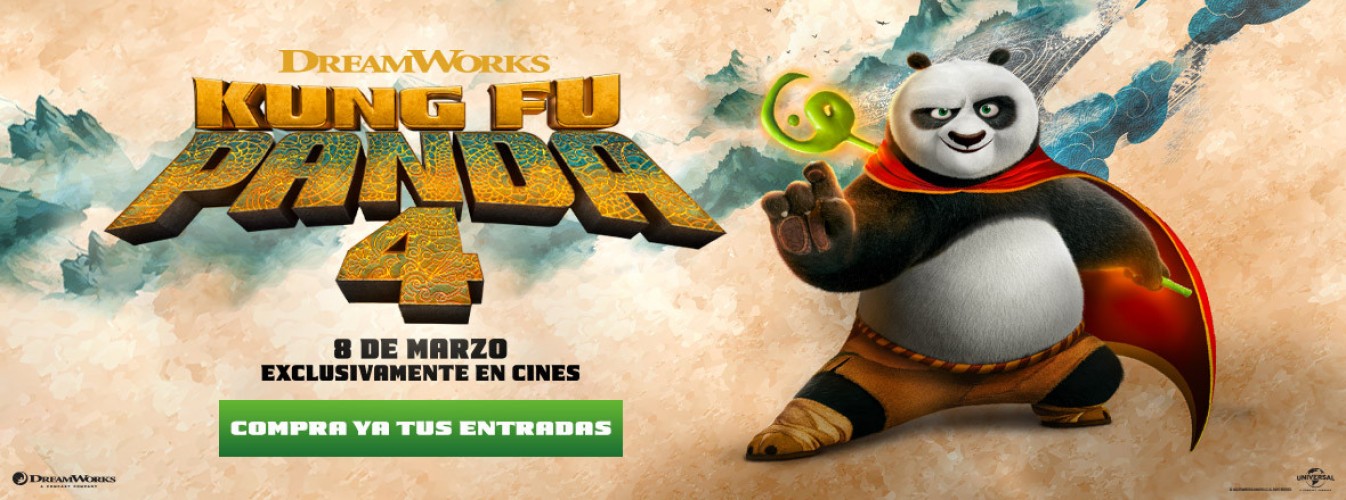 Película destacada Kung Fu Panda 4 en Xunqueira Cines de Cee