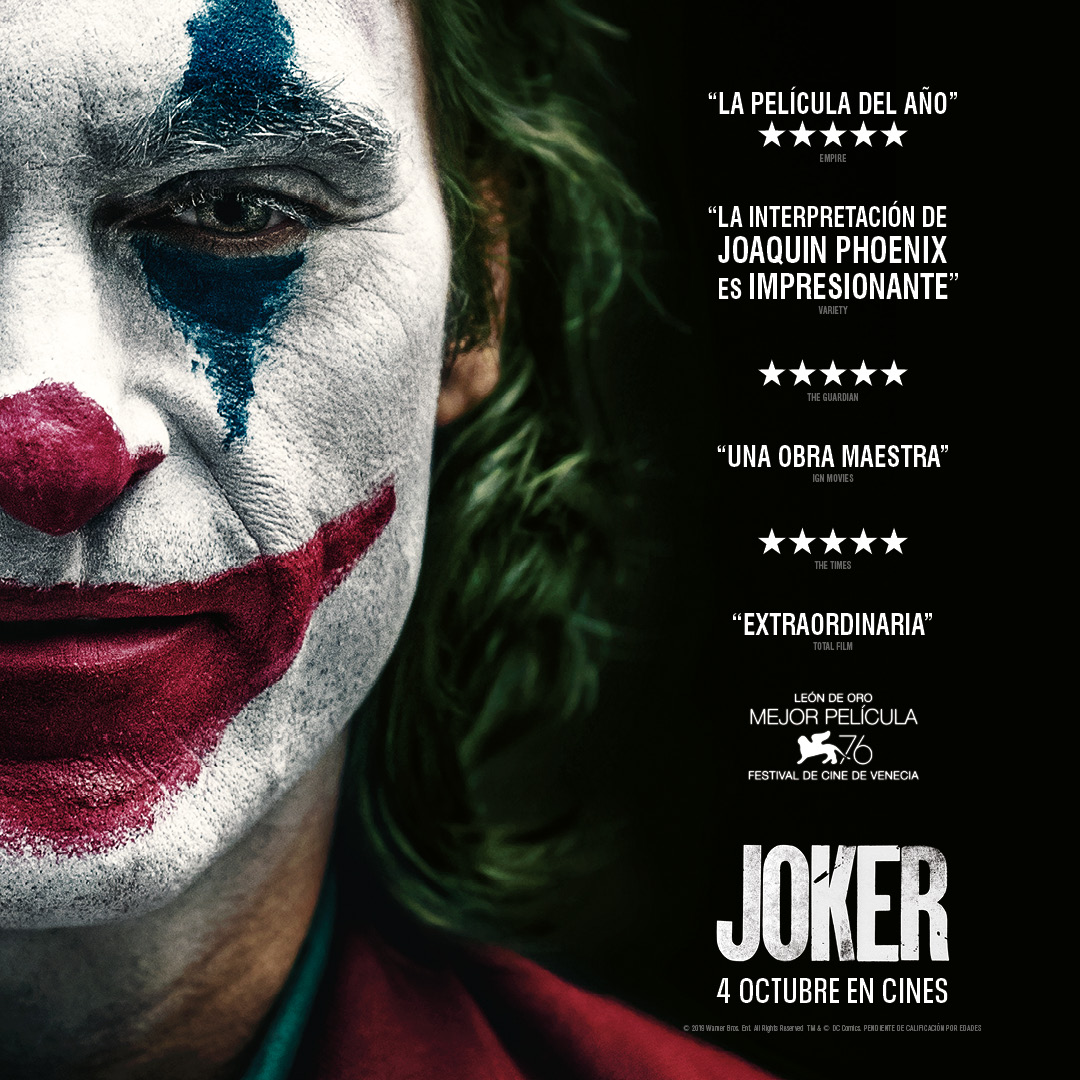 Promoción Joker en Xunqueira Cines de Cee